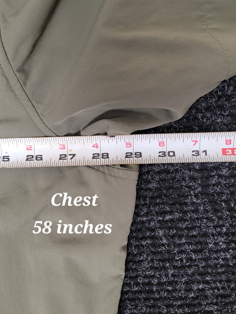 Poncho Men's 3XL Short Sleeve Shirt Magnetic Pockets Nylon Performance Outdoor - Picture 7 of 11
